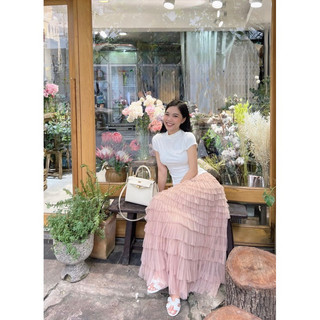 Áo thun tăm cổ 3p ( ảnh thật chủ shop mặc cuối)