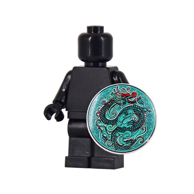 Khiên trung cổ Khiên chiến binh - Đồ chơi lắp ráp xếp hình PAB phụ kiện minifigures minifigure gạch MOC vũ khí trung cổ