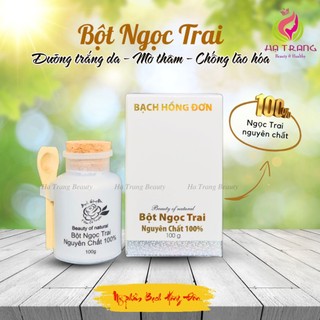 Mặt nạ cấp ẩm dưỡng ẩm trắng da chăm sóc da mặt 100g - bạch hồng đơn cao cấp - hàng công ty
