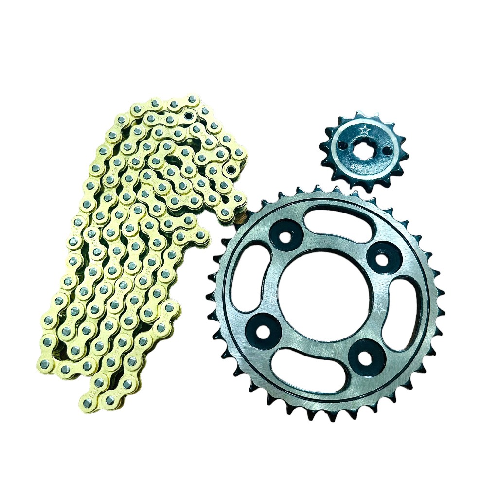 Nhông Sên Dĩa Mantergo Dream Wave Sirius Future Xích Vàng 9 Ly