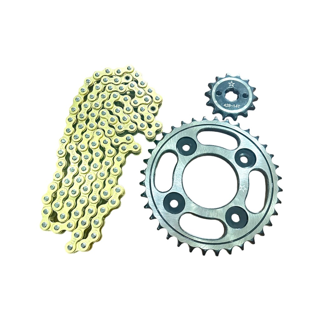 Nhông Sên Dĩa Mantergo Dream Wave Sirius Future Xích Vàng 9 Ly