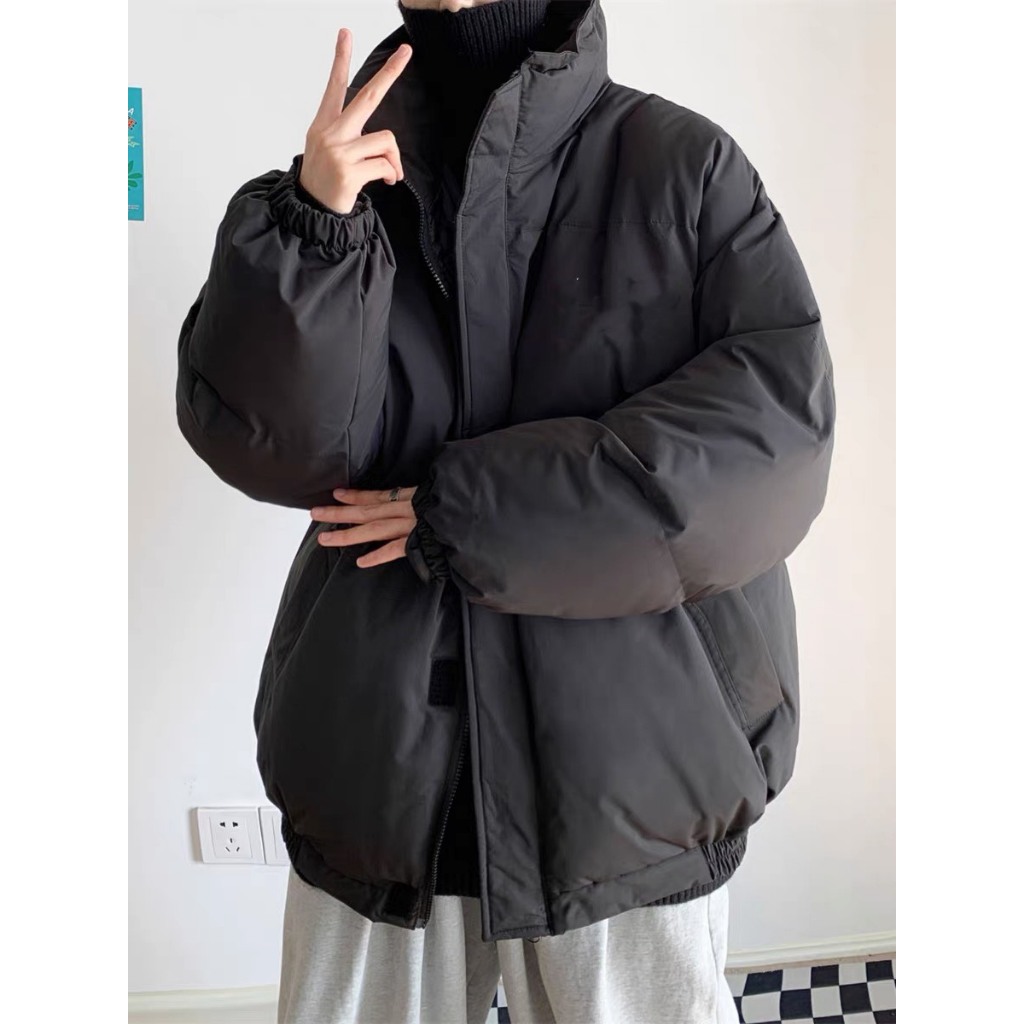 Áo phao trơn nam nữ chất phao béo cao  cấp chuẩn form hàng cao cấp chính hãng mùa đông đầy đủ tem mác Sanxinh566