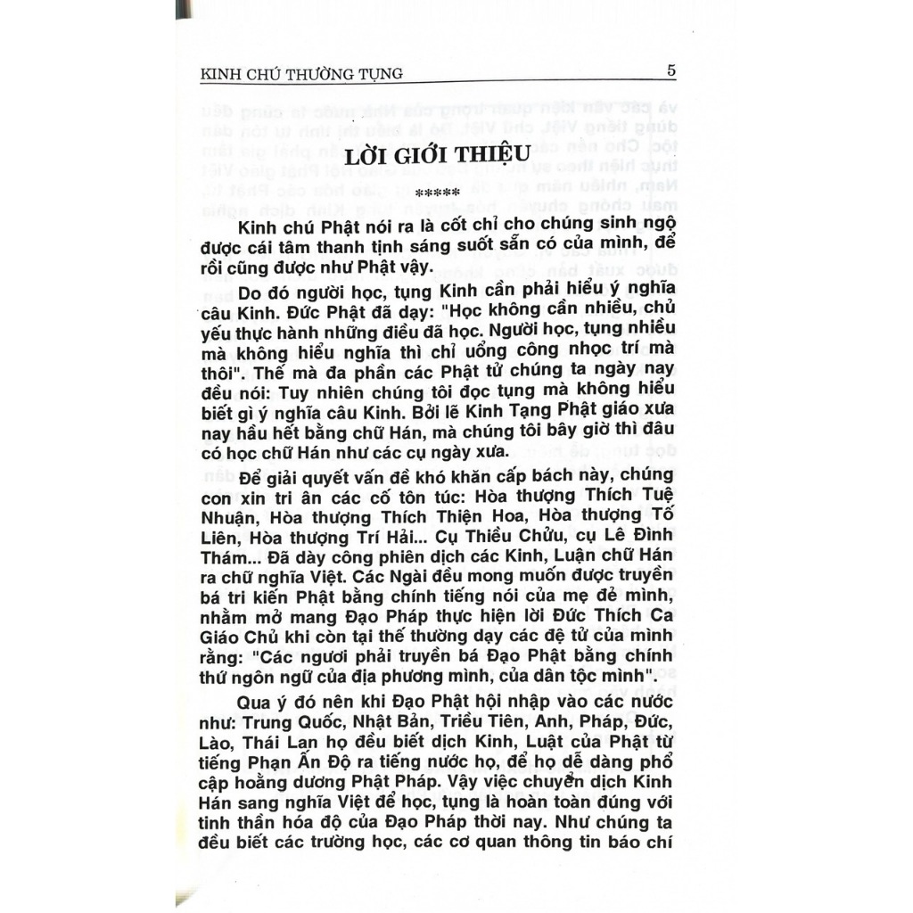 Sách - Kinh Chú Thường Tụng - Bìa mềm