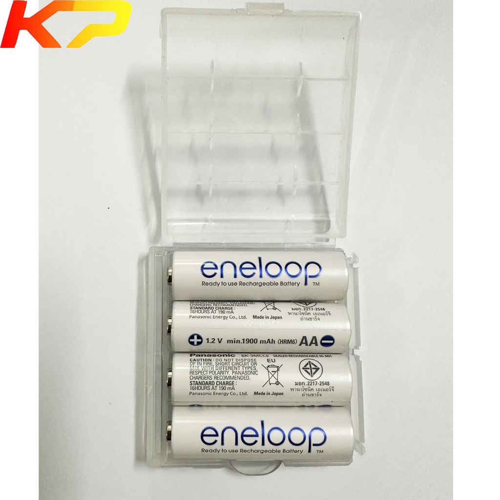 Bộ 4 pin AA Eneloop panasonic 2000mah chính hãng ( Tặng kèm hộp đựng Pin)