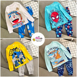 Siêu sale - bộ dài tay thun borip bé trai carter - freeship