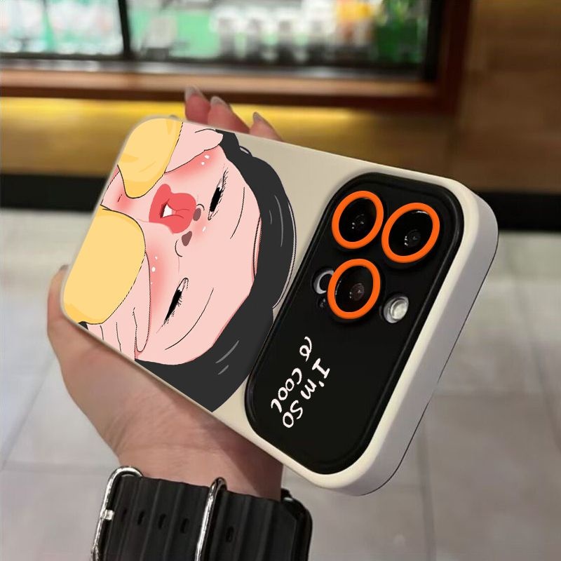 Ốp iphone khung camera hình cặp đôi hài hước funnycouple iPhone 15 14 XR 13 11 12 Pro Max 8 7 6 6S Plus X Xs Max
