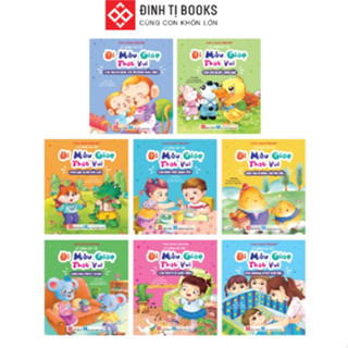 Sách - Kỹ năng bỏ túi, đi mẫu giáo thật vui xóa tan nỗi lo của trẻ khi đi mẫu giáo - Đinh Tị Books