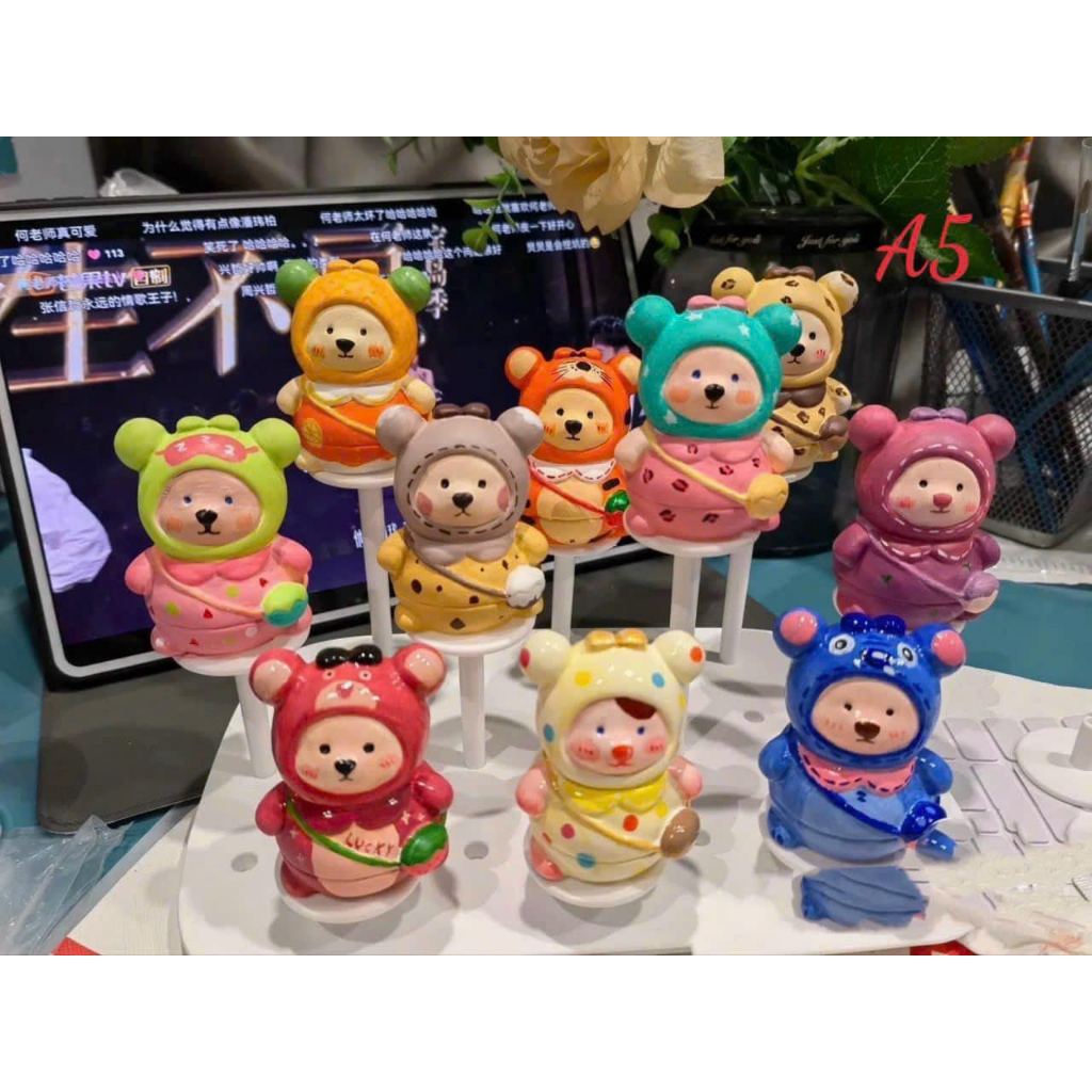 Set Tô Tượng Gấu Mini - Kurom