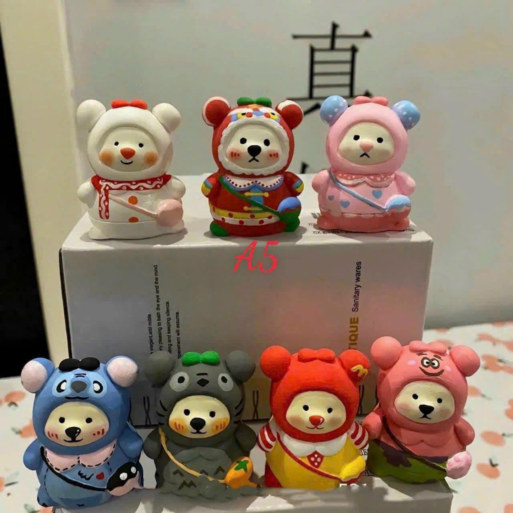 Set Tô Tượng Gấu Mini - Kurom