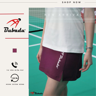   CHÍNH HÃNG BUBADU  VÁY CẦU LÔNG MÀU TÍM BUBADU CHÍNH HÃNG 