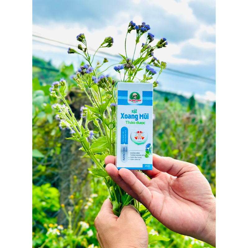 Xịt xoang mũi thảo dược Cú Đấm Thép