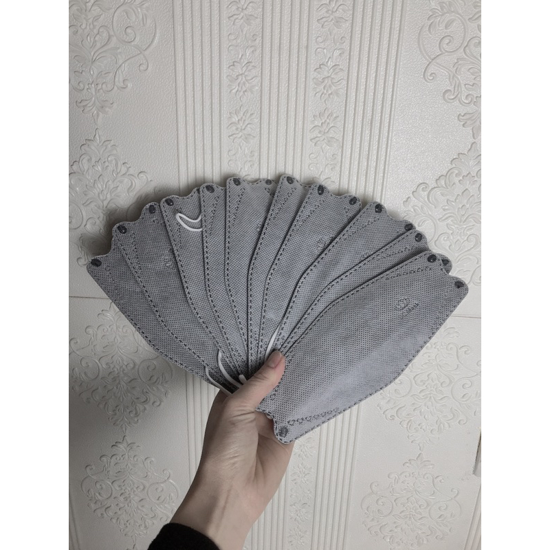 Khẩu trang KF94 DC Mask mix 2 màu trắng + xám