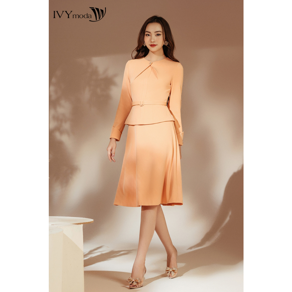 Lily Dress - Đầm Tuysi cách điệu nữ IVY moda MS 48M8592
