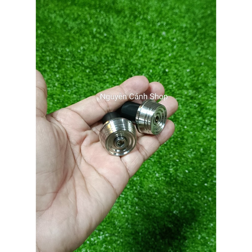 Cặp gù inox 304 cho xe máy mẫu xoáy