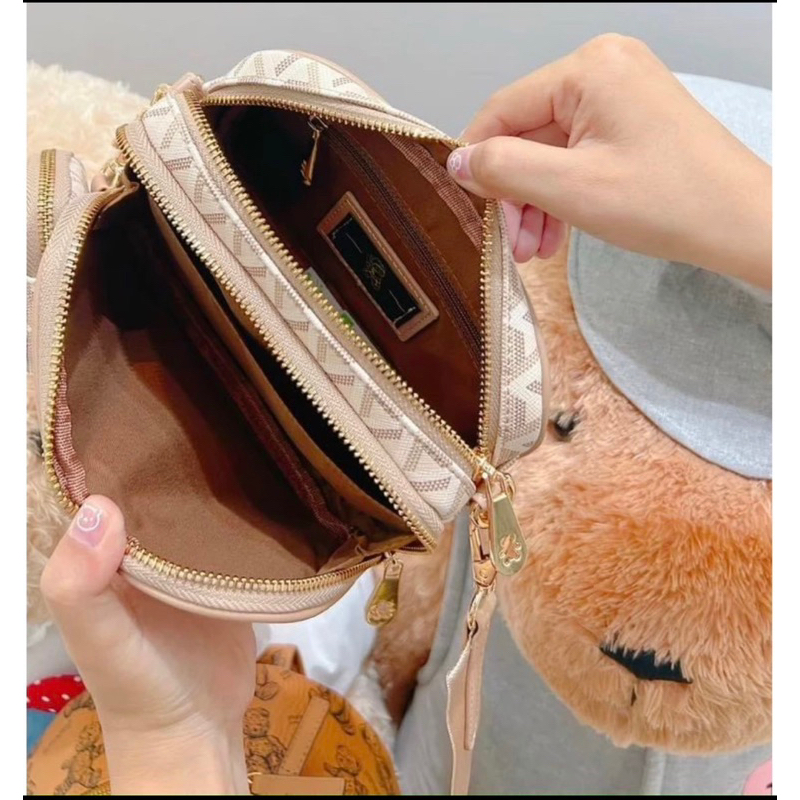 Túi Bear dáng hộp Thái