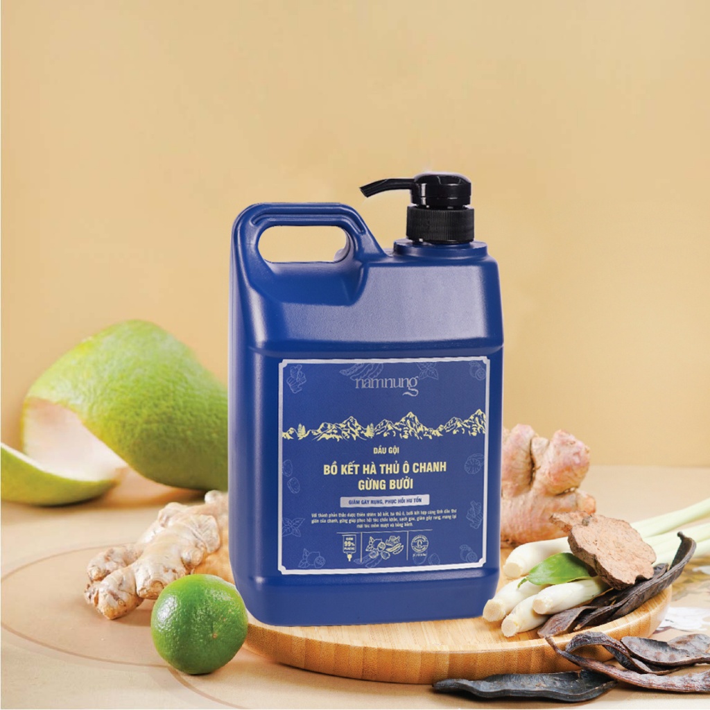 DẦU GỘI BỒ KẾT HÀ THỦ Ô CHANH GỪNG NAMNUNG