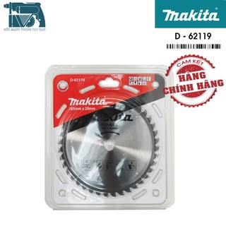 Lưỡi cắt nhôm 185mm 40 răng makita d-62119 chính hãng