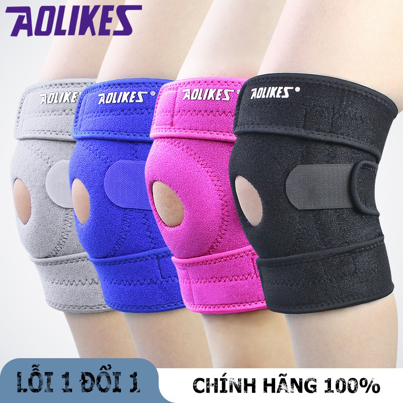 Băng gối bảo vệ chân giảm chấn thương, tăng sức bền Aolikes A7912