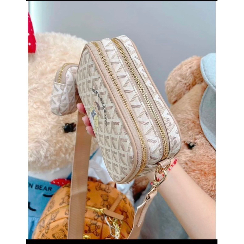 Túi Bear dáng hộp Thái