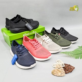 Giày cross literide pacer cột dây nam nữ, giày thể thao cross unisex bằng nhựa EVA đi mưa nhẹ và êm - Nhà Cá Sấu
