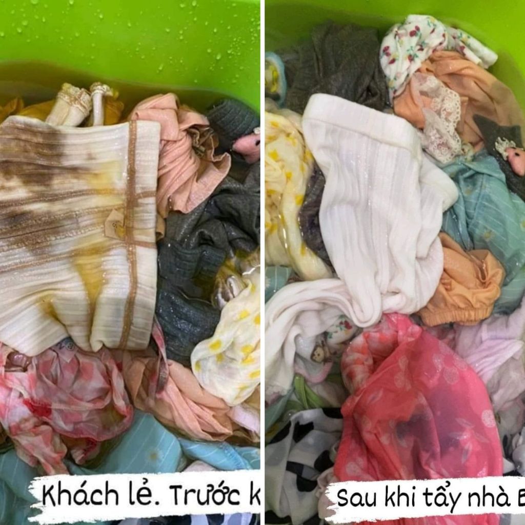 Tẩy Mốc Quần Áo Siêu Sạch, Không Bay Màu Vải, Không Mùi Hôi, Tẩy Mốc Vải Caosu Silicon - Cặp 500ml