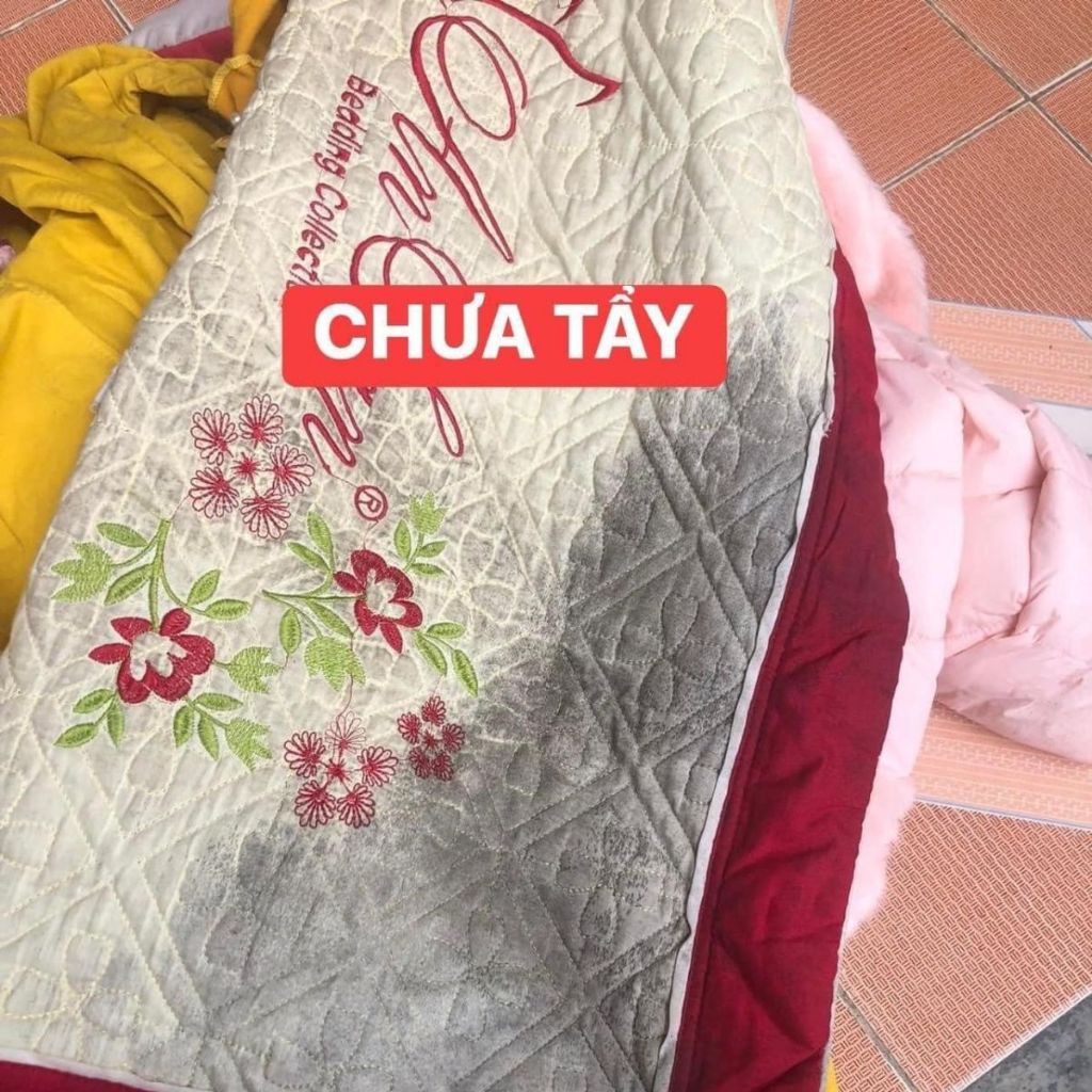Tẩy Mốc Quần Áo Siêu Sạch, Không Bay Màu Vải, Không Mùi Hôi, Tẩy Mốc Vải Caosu Silicon - Cặp 500ml