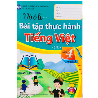 Sách - Vở Ô Li Bài Tập Thực Hành Tiếng Việt Lớp 4 - Quyển 1 ( cánh diều )