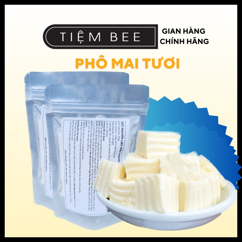 Nguyên Liệu Nấu Phô Mai Tươi - TIỆM BEE