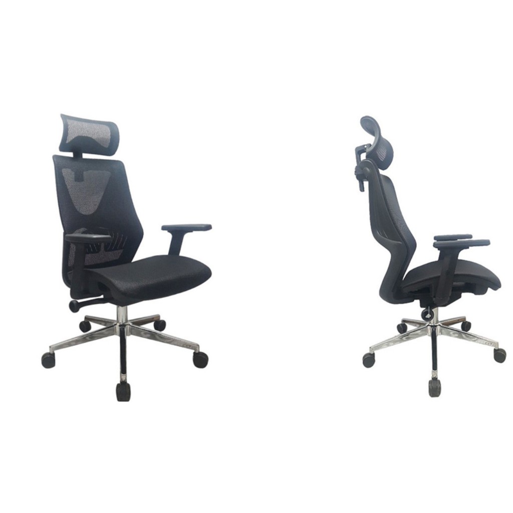 Ghế lưới cao cấp công thái học GL339  - Ghế khung thép siêu bền lưng lưới thoáng mát  - Chính hãng Nội thất Hòa Phát