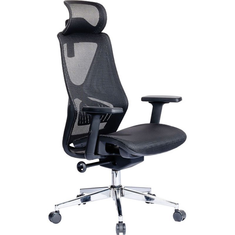 Ghế lưới cao cấp công thái học GL339  - Ghế khung thép siêu bền lưng lưới thoáng mát  - Chính hãng Nội thất Hòa Phát