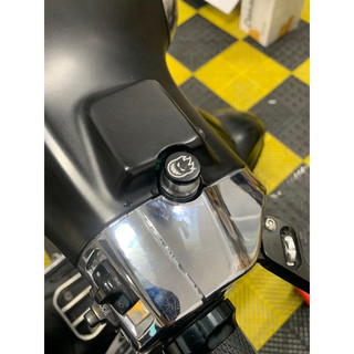 ỐC KÍNH (Gương) CNC Logo QUỶ LỮA VESPA