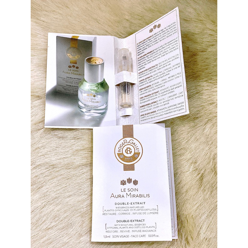 🦚 Mẫu thử nước hoa Roger & Gallet Le Soin Aura Mirabilis 1.5ml 🥀
