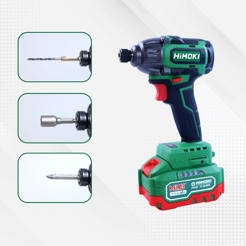 Chuyên Vít Himoki HM-IW350N - Máy Bắn Vít không chổi than Himoki 350N.M Bảo hành chính hãng