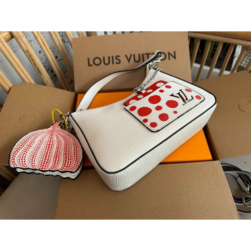 Túi lv marelle hoạ tiết quai xách kẹp nách 2023