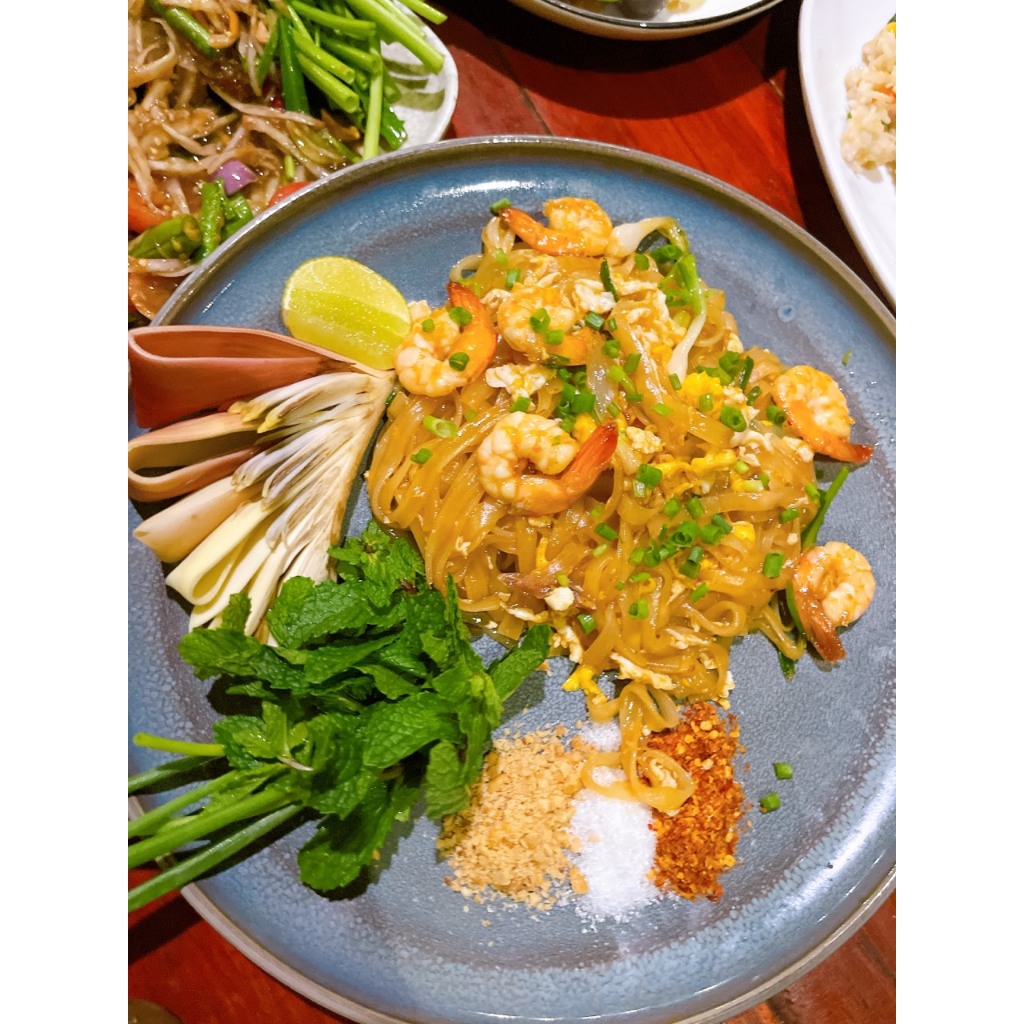 Combo Sợi pad Thái tươi và sốt pad Thái hãng Lobo