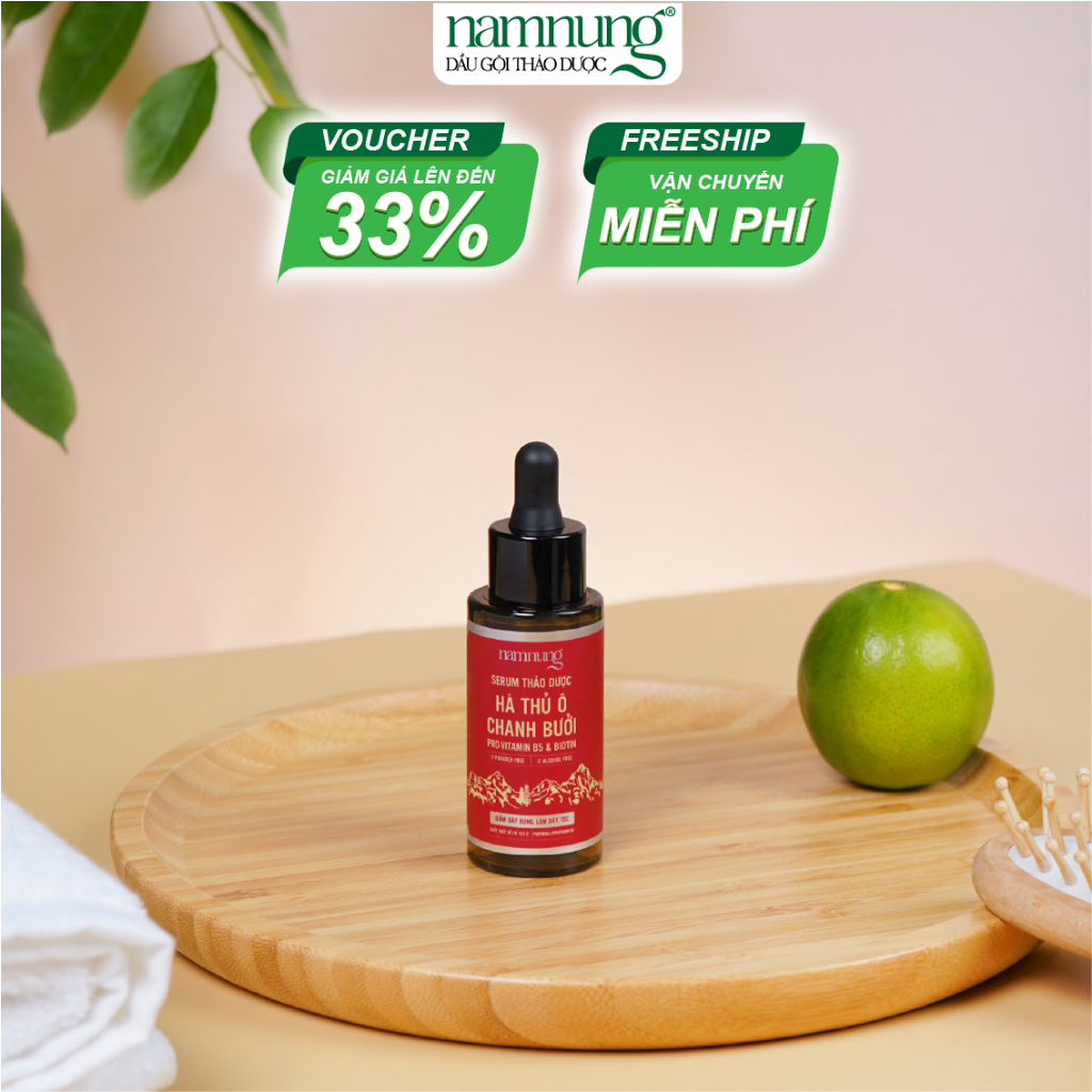 Serum thảo dược Namnung phục hồi hư tổn, kích thích mọc tóc 30ml