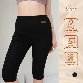 Quần bầu Legging Cạp Chun chất liệu cotton hè thoáng mát, có dây kéo điều chỉnh thiết kế bởi LAMME