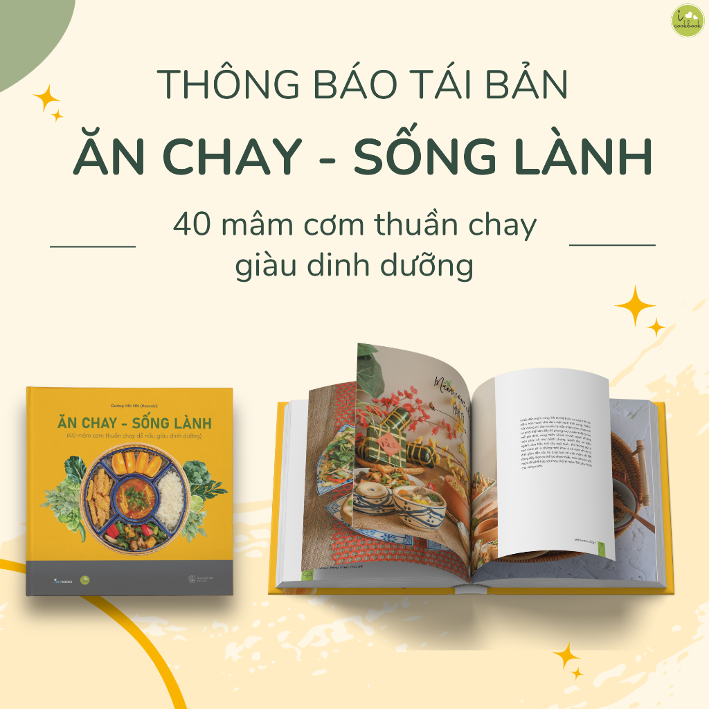 Sách - Ăn Chay - Sống Lành  - Dương Yến Nhi   - AZB
