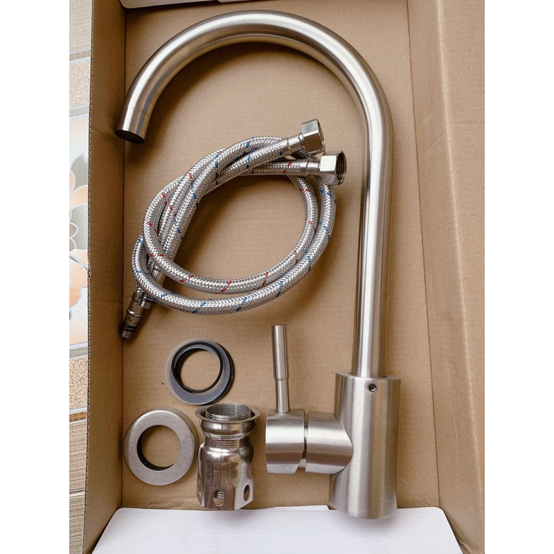 Vòi rửa bát chậu nóng lạnh  hàng bãi nhật 98% made in Japan