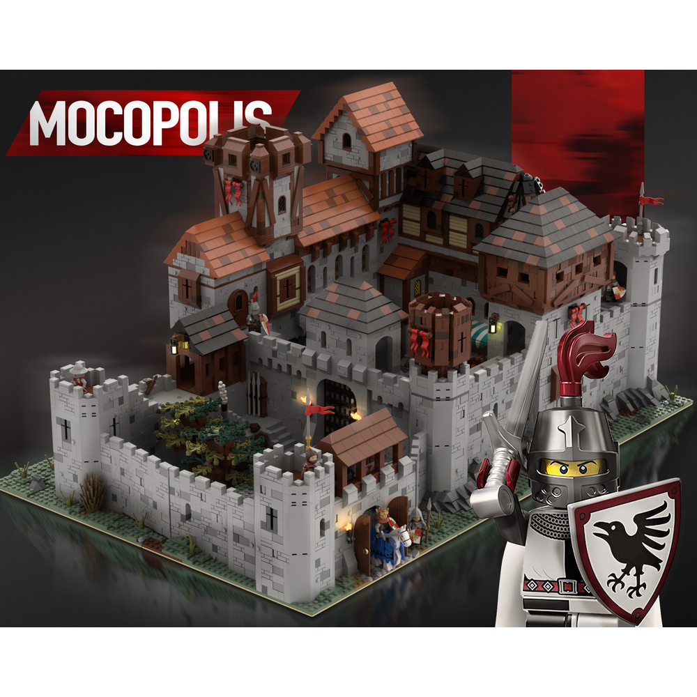 Bản Thiết Kế Lâu Đài Medieval Royal Castle 10546 Mảnh