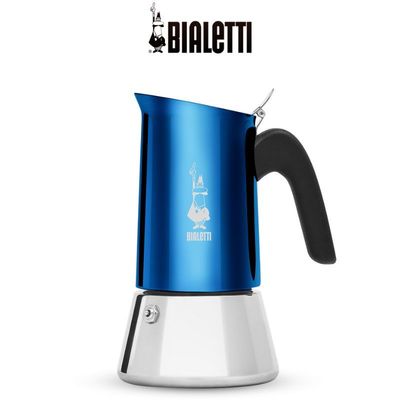 Ấm pha cà phê BIALETTI VENUS BLUE nhiều kích cỡ - Hàng chính hãng