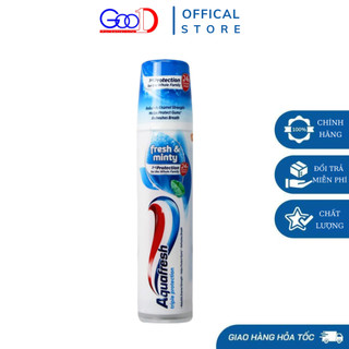 Kem Đánh Răng Aquafresh 100ml Nhật Bản Ngăn Ngừa Sâu Răng Hơi Thở Thơm Mát