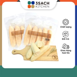 Bánh Mì Đông Lạnh 3Sach Kitchen - 410gr (5 ổ)