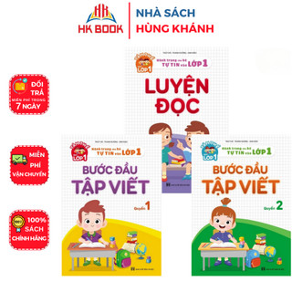 Sách - Combo Luyện đọc - Bước đầu tập viết quyển 1,2 - (3 cuốn) - VCB 38