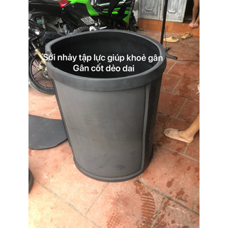Thùng nhảy tập lực cho gà chọi