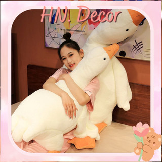 Gấu bông, Gối ôm Ngỗng trắng to lớn dễ thương, đồ chơi, đồ chơi cho bé, quà tặng sinh nhật, ngày lễ 520
