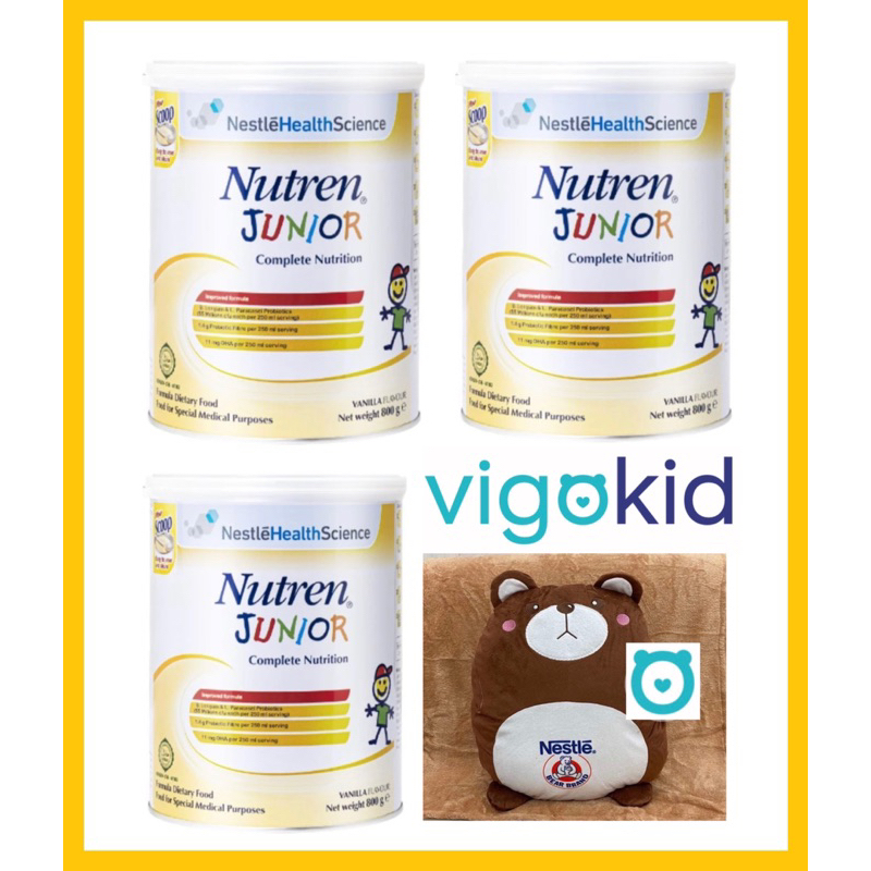 QUÀ TẶNG KHI MUA 2-3 LON SỮA BỘT NESTLE NUTREN JUNIOR 800G THỤY SĨ HSD 12