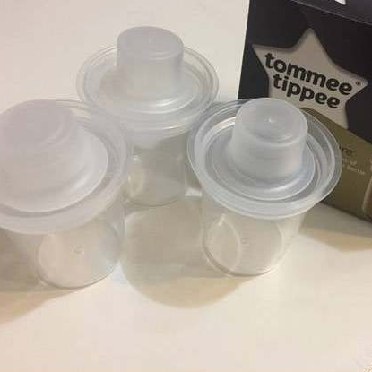 Hũ trữ sữa  hộp 3 cái Tommee Tippee