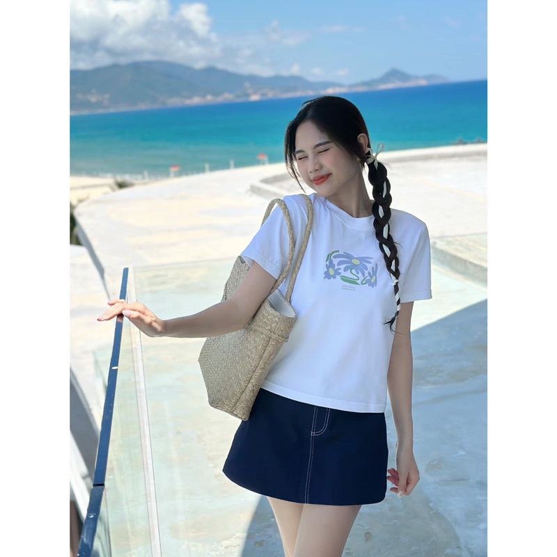 Áo Thun BBTmin - Bông Hoa trendy