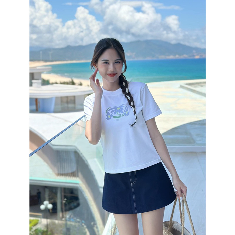Áo Thun BBTmin - Bông Hoa trendy